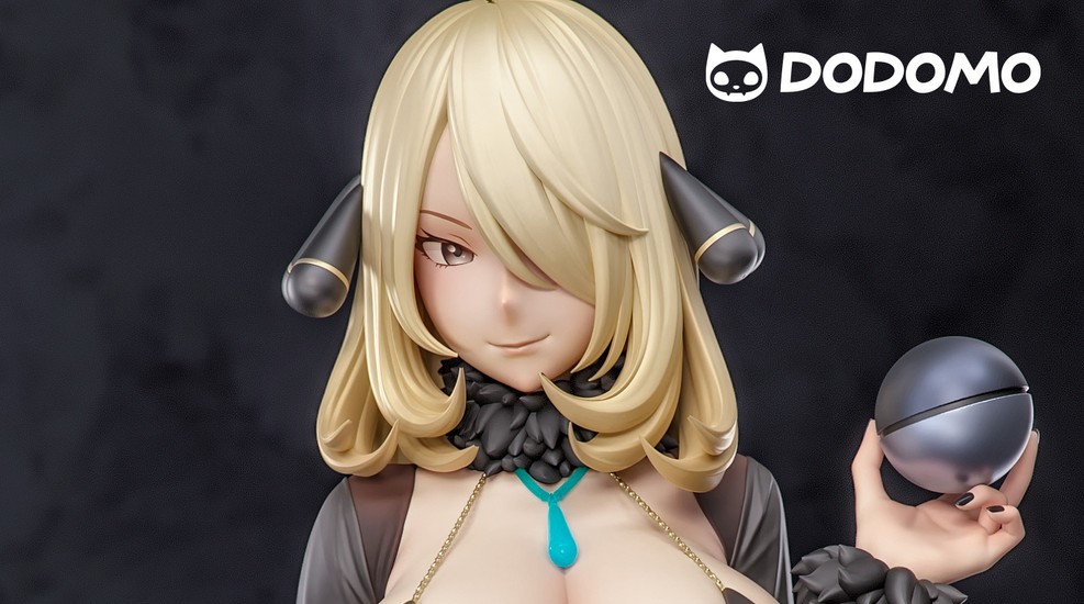 TRスタジオ 1/4スケール ポケモン シンシア・シロナ 海外ガレージ