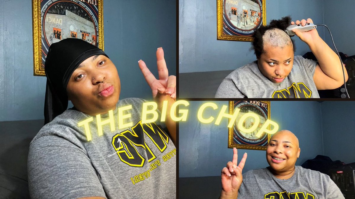 Watch me do the big chop youtu.be/vRu_dFnoclw?si…
#bigchop #bigchop2023 #natural #naturalhair #hair #naturalhairtwitter #4ahair #4bhair #4chair #3chair #mentalbreakdown #mentalhealth #MentalHealthAwareness #MentalHealthMatters #MentalHealthMonday #youtuber #100subscribers #100subs