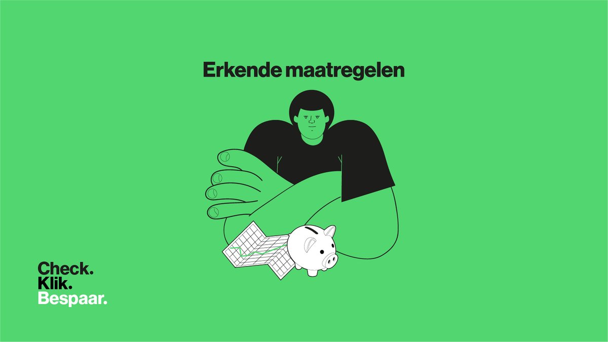 Valt uw onderneming of instelling onder de #energiebesparingsplicht? Dan moet u 'erkende' energiebesparende maatregelen nemen. Maar wat zijn dat? U vindt het op checkklikbespaar.nl

#checkklikbespaar #energiebesparen #energieverbruik #informatieplicht #erkendemaatregelen