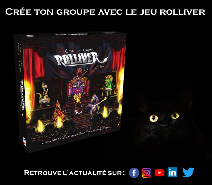 ROLLIVER5's tweet image. Rolliver soutient la scène locale par l'organisation de concerts et des mises en relation.
En parallèle, Rolliver commercialise son jeu de société.

#jeuxdesociete #jeu #divertissement #musique #concert #concert2023 #festival #festival2023 #ninkasi #transbordeur #sylak #rockneat