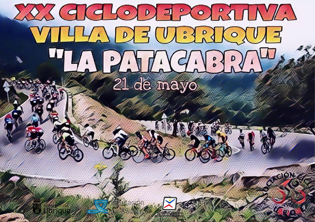 pmdubrique's tweet photo. 📅Domingo 29 de octubre
28ª Carrera Popular Nutrias Pantaneras 
Última prueba deportiva del Plan #IMPULSO_EVENTOS del @aytoubrique integrado en el Plan D+C+G de
@diputacioncadiz con 12.000€ destinados a eventos deportivos celebrados en @ubrique durante el año 2023 https://t.co/0NHB0BzUom