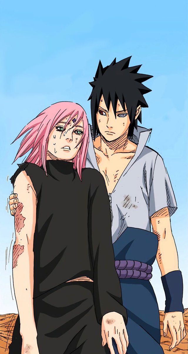 kishimotomasshi's tweet photo. What’s your honest opinion on Sasuke &amp; Sakura? https://t.co/K4uFnkZFTx