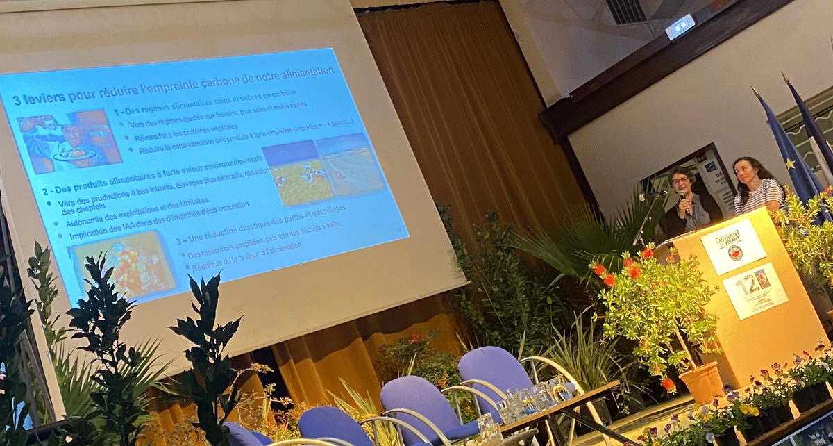 Cpeltiered's tweet photo. @campus_ventoux Sur atténuation, part imp de 25% émission GES pour l’alimentaire dont 67% pour l’agriculture=> 3 leviers : régimes alimentaires, produits à fortes valeurs environnementales, réductions drastiques des pertes et gaspillages https://t.co/ohOVlyRA9G