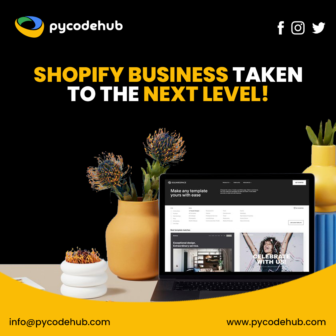 pycodehub's tweet image. Elevate your business game with Pycodehub! Watch your Shopify store reach new heights.
For more information, visit our website:
pycodehub.com
#pycodehub #shopifysuccess #businessgrowth #EcommerceSolutions #digitaltransformation #InnovativeCommerce #nextlevelbusiness
