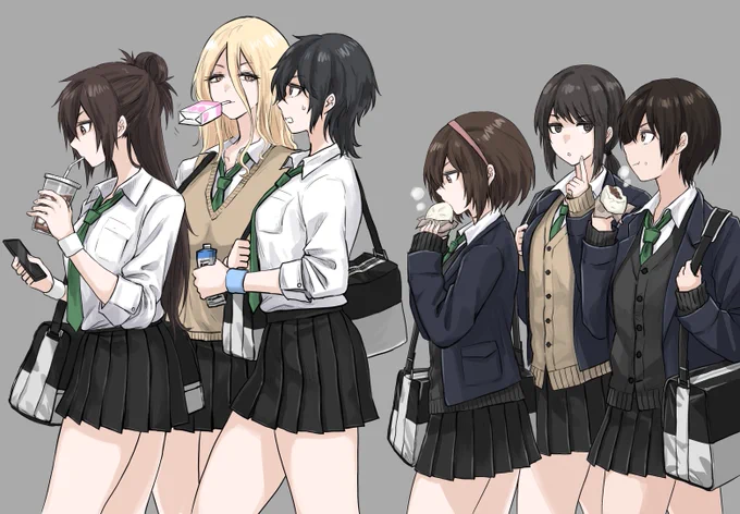 バレー女子 3年と2年