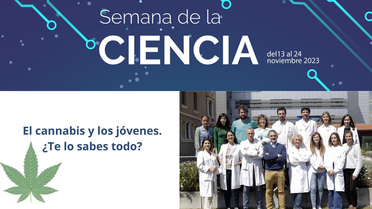 IDIVALdecilla's tweet photo. 🧠El grupo Psiquiatría y Salud Mental #IDIVAL @PsychResIDIVAL participa en la #SemanaCienciaUC con el taller

🌿El #cannabis y los jóvenes ¿Te lo sabes todo?
Un proyecto financiado por @PNSDgob 

👩‍⚕️Excelente iniciativa para acerca la investigación en #salud a centros educativos https://t.co/SrJyDj9f4p