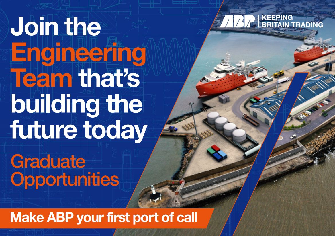 abports21's tweet photo. #NationalGraduateWeek is an excellent time to consider your options. As the biggest port operator in the UK, ABP has a wide range of Graduate Schemes: https://t.co/kZFRfixR22 #ABPcareers #NCW23 https://t.co/W2D9dsscip
