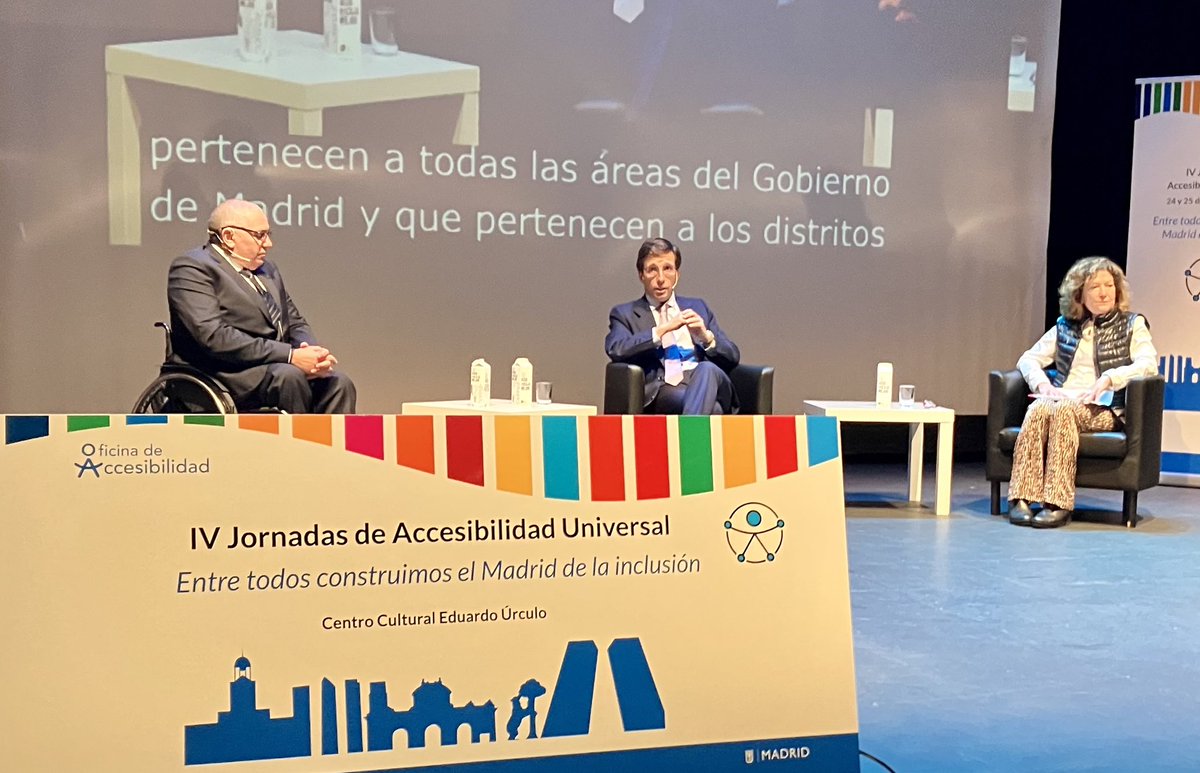 Tomás Angel Sancho Marco (@tomasasancho) on Twitter photo En las Jornadas de Accesibilidad Universal, para construir el Madrid de la inclusión, apoyando desde <a href="/PlenaMadrid/">Plena Inclusión MAD</a> junto a CERMI los avances en acceso a bienes y servicios de las personas con discapacidad y para evitar la soledad no deseada En las Jornadas de Accesibilidad Universal, para construir el Madrid de la inclusión, apoyando desde <a href="/PlenaMadrid/">Plena Inclusión MAD</a> junto a CERMI los avances en acceso a bienes y servicios de las personas con discapacidad y para evitar la soledad no deseada