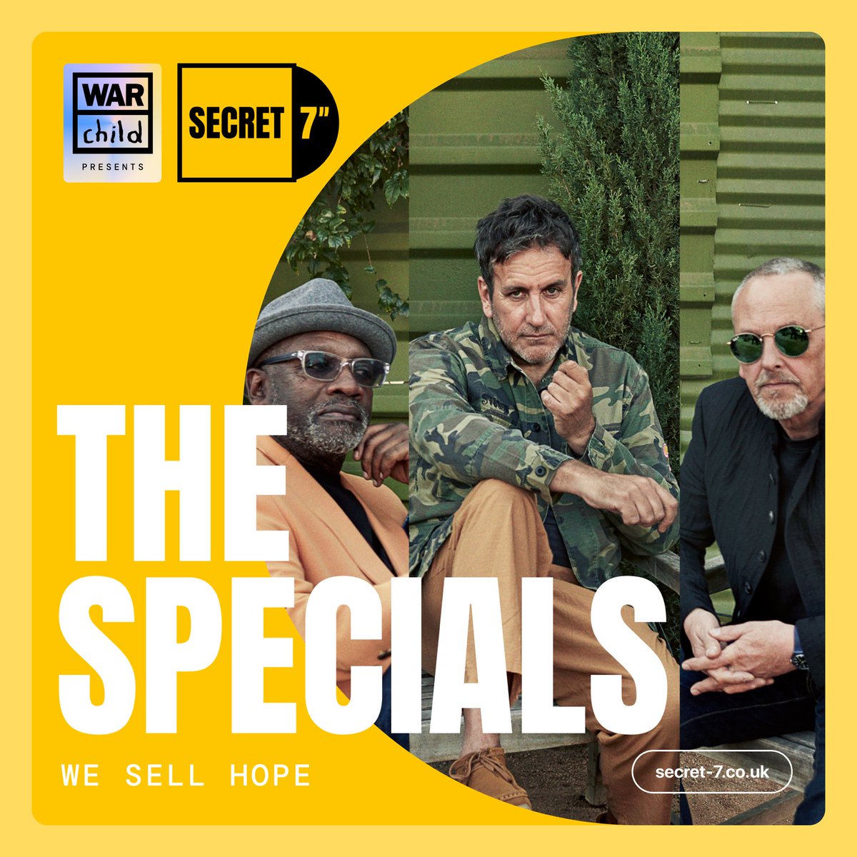 War Child is bringing back @Secret7s and you can design the artwork for a unique vinyl release of We Sell Hope!   Find out more and submit your artwork: bit.ly/3S6Bf76 and help @warchilduk support children and families affected by conflict. #Secret7 #WarChild