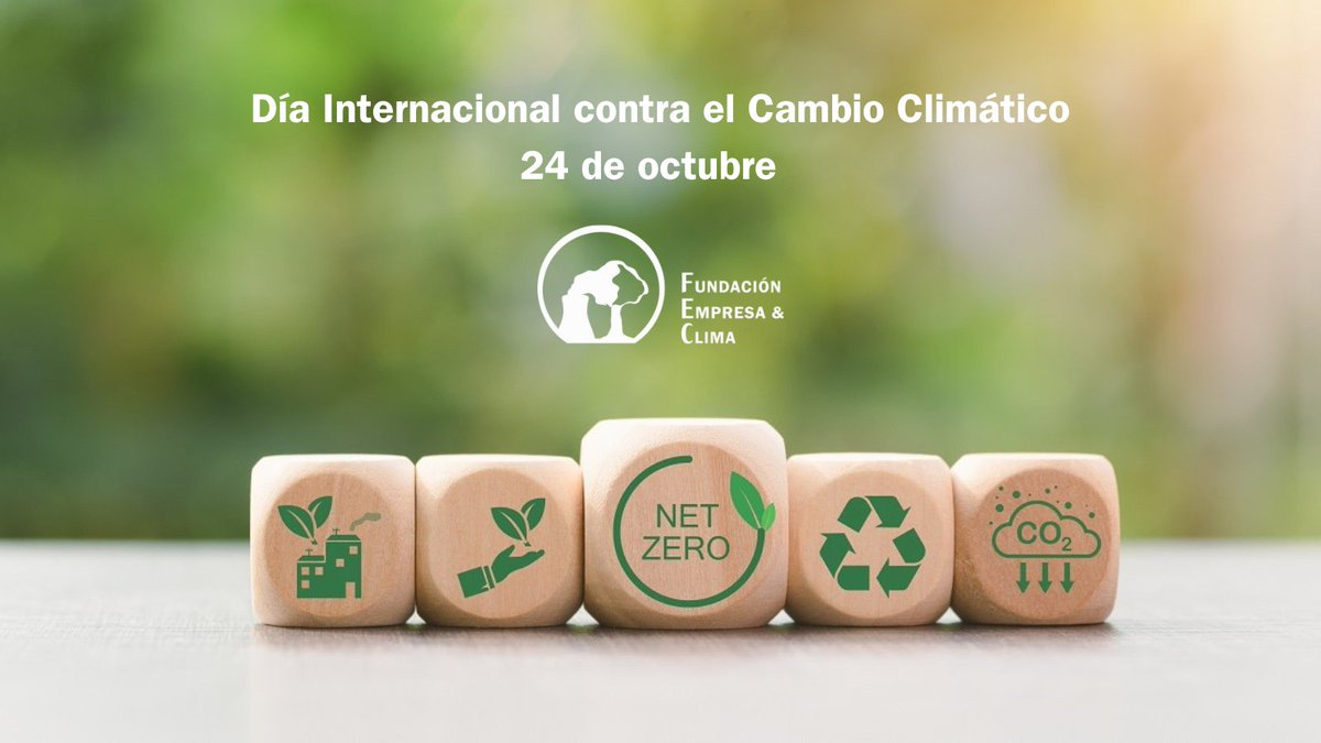 empresa_clima's tweet photo. 🌎Hoy es el #DíaInternacionalContraElCambioClimático

Desde la #FEC tenemos un compromiso: ayudar a las empresas a impulsar la acción climática, invirtiendo en economía baja en carbono y usando estrategias de mitigación contra el cambio climático.

¡Es hora de pasar a la acción! https://t.co/04mGqJOh2L