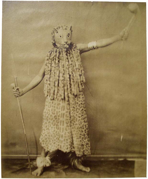 Title: Zulu in Leopard Costume

Location: South Africa

Culture: African; created in United Kingdom

Date: summer 1853

metmuseum.org/art/collection… 

 #SouthAfrica #ArtBot