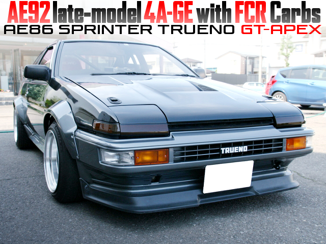 ae86 レビンcby オーバーフェンダー塗装済み未使用1台分