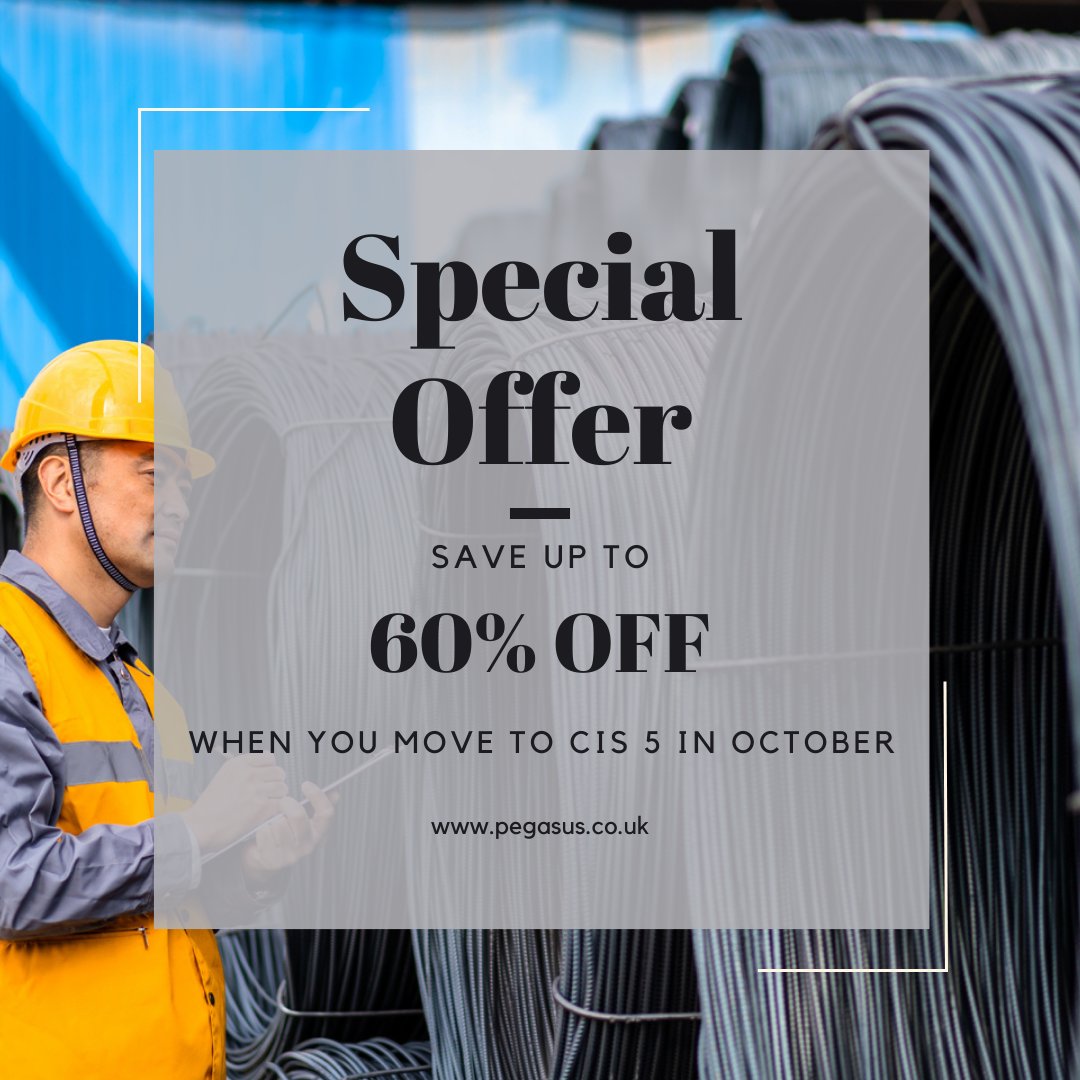 PegasusSoftware's tweet photo. ๐ข Calling all CIS customers! Until October 31st you can save up to 60% when you upgrade to CIS 5. This drops to 25% in November.
Contact us today to secure your deal! Learn more here: https://t.co/rXNvIBuodE
#constructionsolution #contractcosting #constructionsoftware https://t.co/b8HUda476j