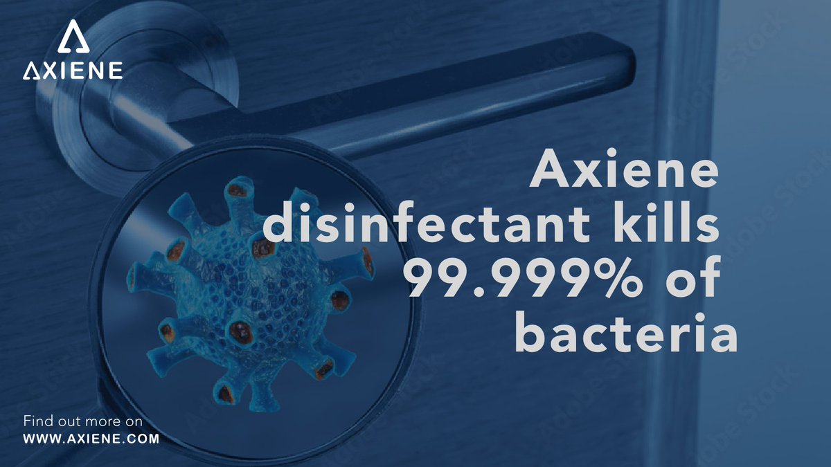 Axiene hygienic door handle is a standard-size handle that provides active protection against 99.999% of bacteria and viruses to all users.

#HandHygieneMatters #AxieneHealthcare #CleanHandsHealthyLives