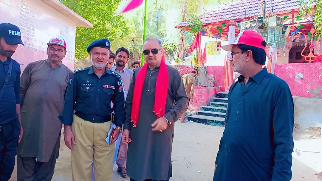 Shrihinglajmata's tweet photo. @SSPLASBELA and Lasbela Police commitment to ensuring safety and harmony during Navratri at Hinglaj Mata Nani Mandir is commendable. A true reflection of unity in diversity. Wishing all a blessed celebration! 🙏🕊️🌟 https://t.co/7674UkPu11