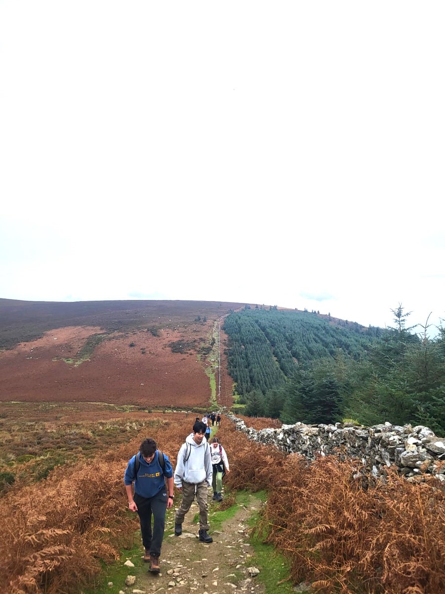 NAISDublin's tweet photo. Our Grade 11 and 12 students finally managed to go on their expedition to Wicklow ⛰ last week! 

The perfect way to clear the heads after a busy first half term and reconnect with our classmates!  

#CreateYourFuture #NordAngliaEducation #GlobalEducation #PERMAH #Pastoral https://t.co/Qdl0aHn26R