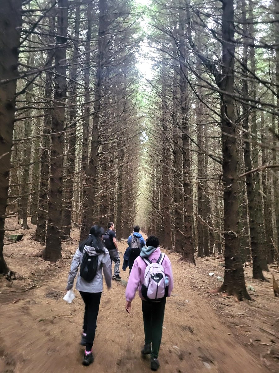 NAISDublin's tweet photo. Our Grade 11 and 12 students finally managed to go on their expedition to Wicklow ⛰ last week! 

The perfect way to clear the heads after a busy first half term and reconnect with our classmates!  

#CreateYourFuture #NordAngliaEducation #GlobalEducation #PERMAH #Pastoral https://t.co/Qdl0aHn26R