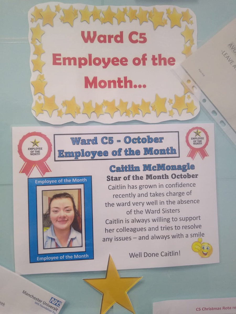 Congratulations to Caitlin ⭐️ our employee of the month! Thanks for all your hard work ❤️