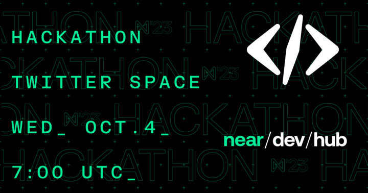 NEARProtocol's tweet photo. Hackers, geeks, nerds, cool folk, D&amp;D players, gamers, mountain-dew drinkers, forkers, commit yourself to something other than Github in T-1 hour for the NEARCON23 Hackathon Twitter space 👇 https://t.co/YQff2TYARJ