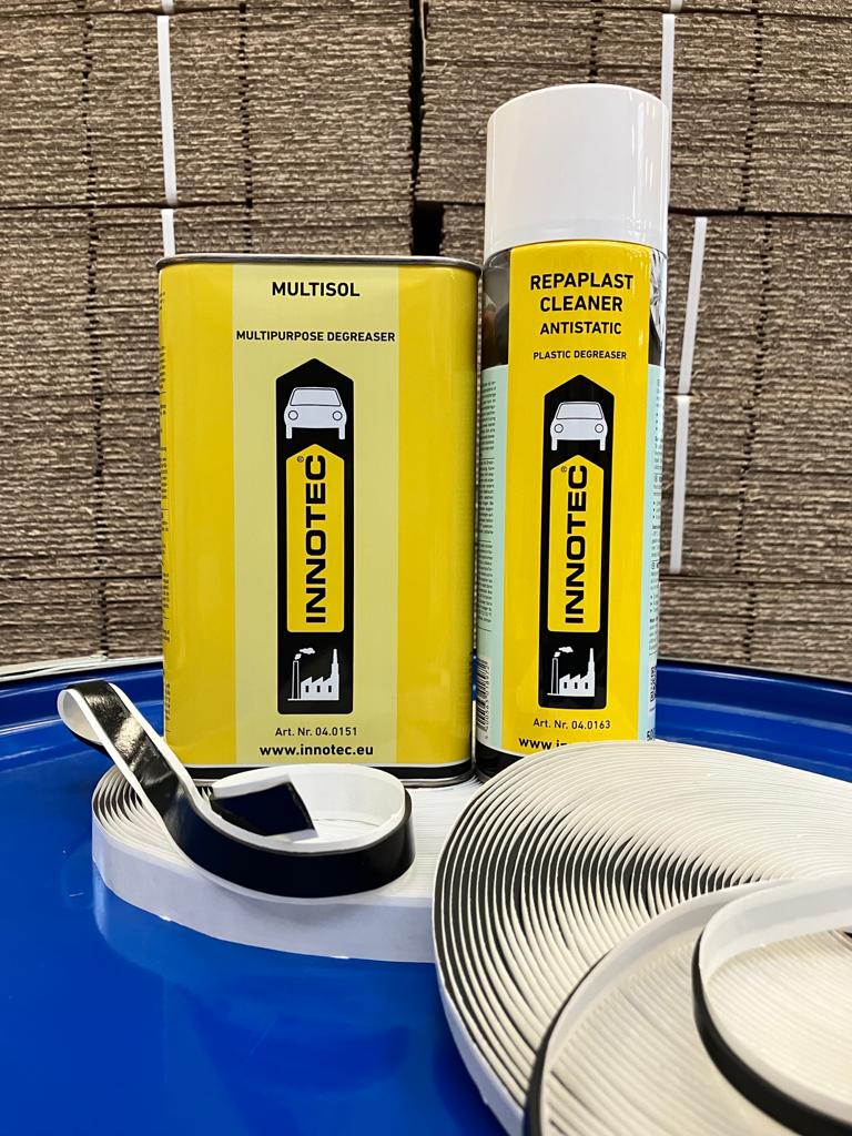 Versa Tape is een zeer gemakkelijk te verwerken afdichtingskit op rol. 

Afdichten van bijvoorbeeld:
•kabeldoorvoeringen
•schakel- en bedieningskastjes
•kabelverdeeldozen

#innotec #automotive #onlyquality #versatape #multisol #repaplastcleaner #afdichtingskit #teaminnotec