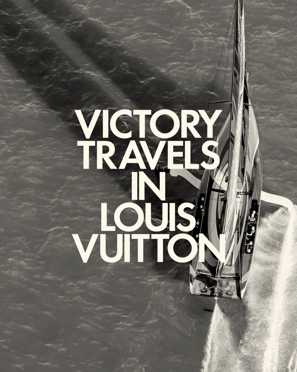 Louis Vuitton on X: Victory Travels in Louis Vuitton. Melding the