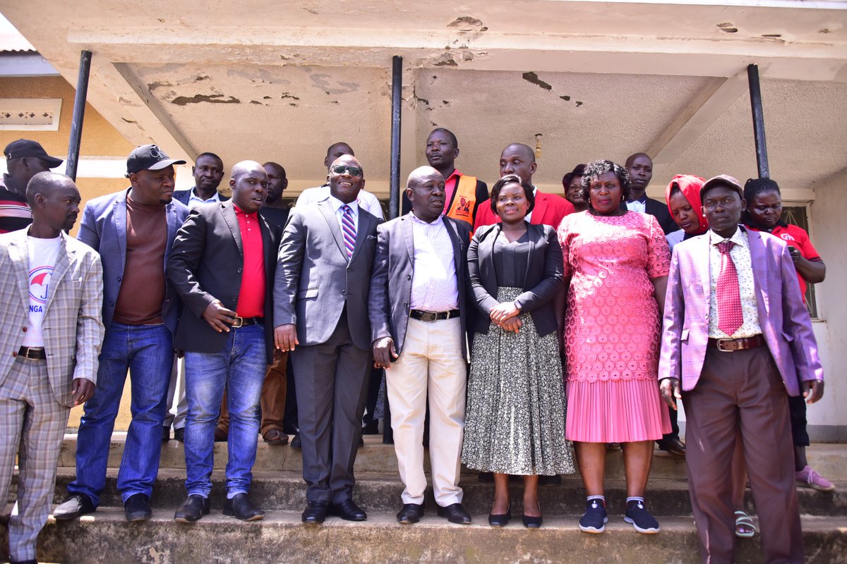 When <a href="/R_Nabbanja/">NABBANJA ROBINAH</a> heard about #LOPOversightTour, she dashed to Sembabule to speak to leaders about an upcoming music concert she's organising! "Which artiste should I bring? Omuyimbi gwemwagala gwendeeta," she said to the bewilderment of the district leaders.  
The district