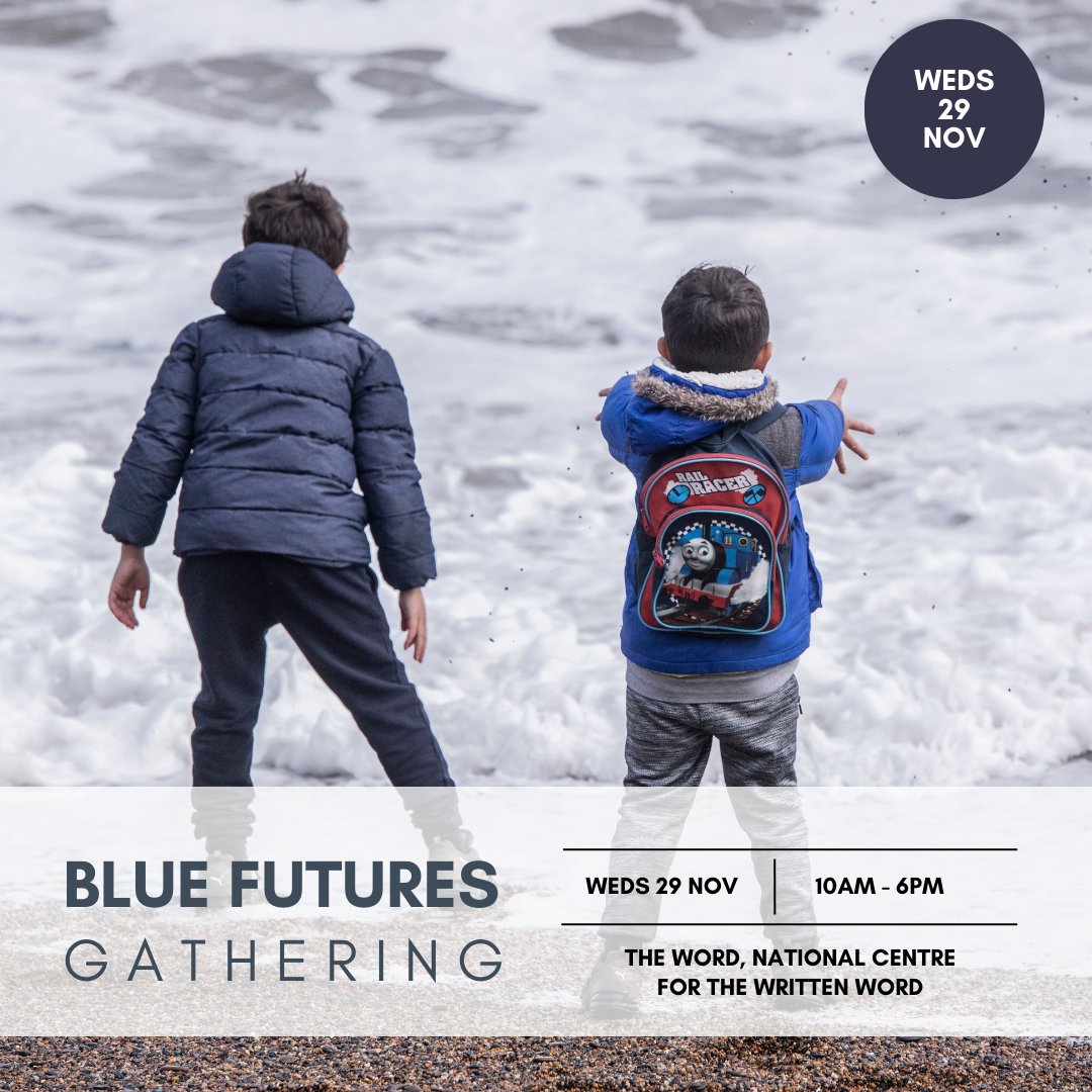 Join us for the Blue Futures Gathering, part of <a href="/tynetotees/">ExploreSeaScapes</a> to critically explore the role that art plays in understanding our relationship with water.

Weds 29 Nov, 10am at The Word, South Shields

Tickets are free, reserve yours here bit.ly/3Ma7MFq

📸 Colin Davison