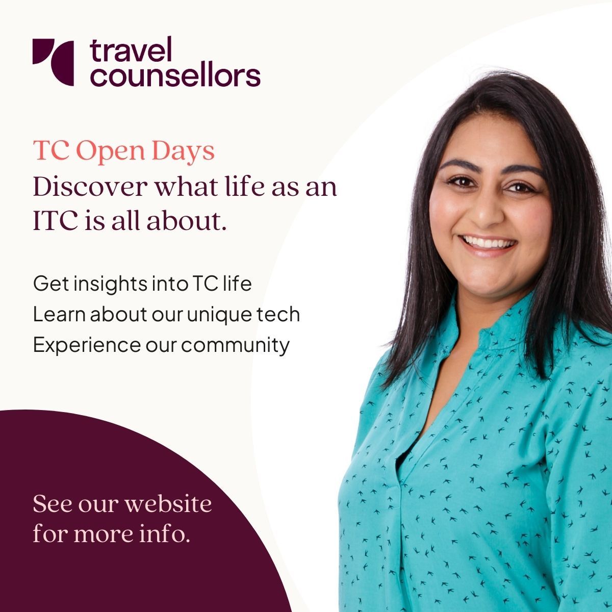 We're at the @atsandtonhotel today for our TC Open Day. Chat with Bianca Jones-King, from our franchise team, if you'd like to join us at one of our #TCOpenDays ☎️ 082 936 1180. 
#lovewhatyoudo #travelcareers #wearetravelcounsellors
