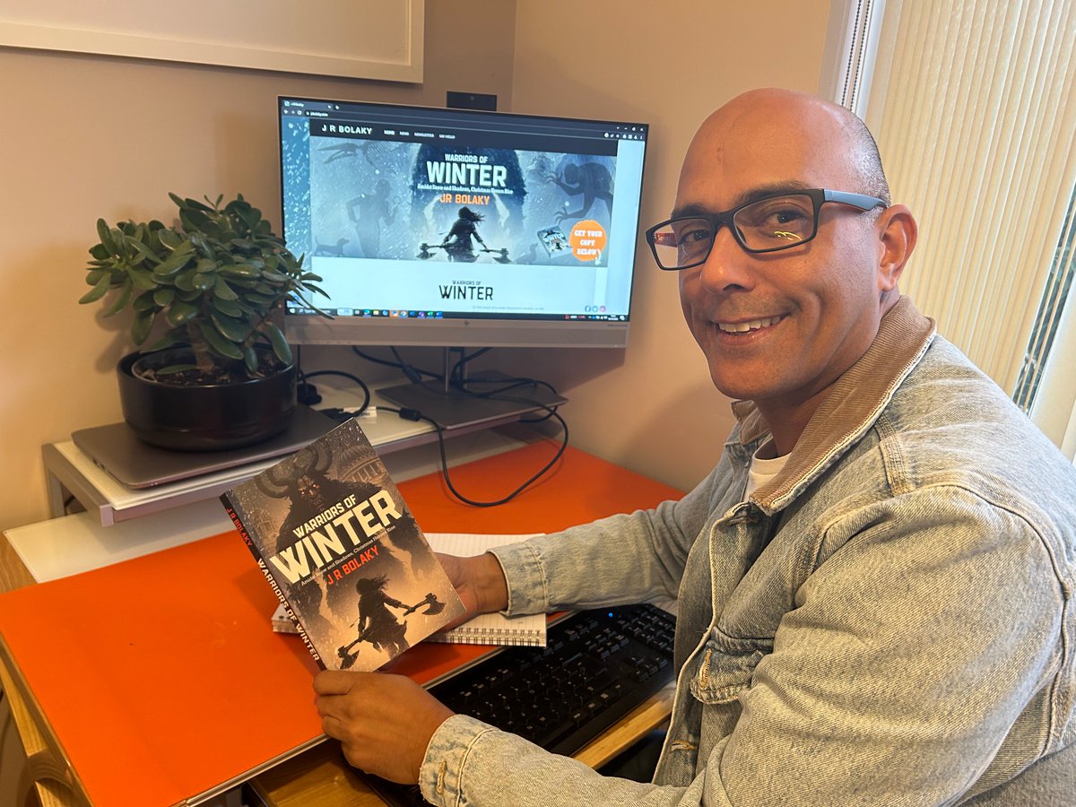 JRBolaky's tweet photo. And just like that, my first Fantasy novel 'Warriors of Winter' is released - https://t.co/ltTi4bxiww

A special thanks to everyone who has supported my journey,  I hope you enjoy the read.

#BookLaunch #FantasySeries #FantasyBooks #Bookclub  #Fantasy #DarkFantasy #BookReview https://t.co/DgtI31vX4u