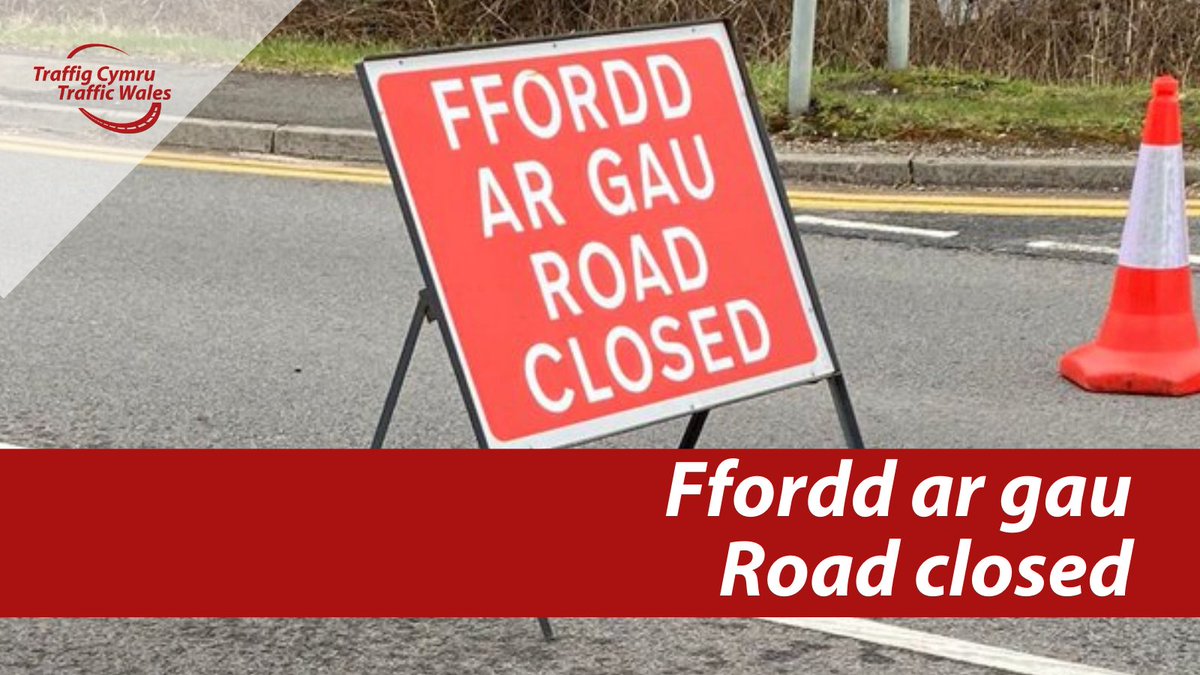 TrafficWalesN's tweet photo. ⚠️Incident alert #A470

We are dealing with an incident in both directions on the A470 near the off slip for Trawsfynydd Power Station.

The road is currently closed for recovery and clearance. Further updates to follow. https://t.co/U2l6TfQ7IV