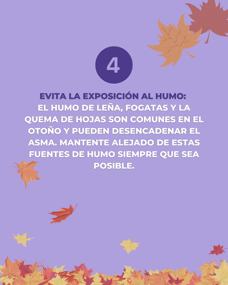 RespiraSevilla's tweet photo. El otoño 🍂 puede ser un desafío para las personas con asma 🫁
Aquí tienes algunos consejos para ayudarte a manejar tu asma durante esta época del año 👆🏼
#asma #asmaenotoño #asmaticos #asmagrave #asmainfantil #inhaladorasma #consejosasma https://t.co/zHP6iaTxBu