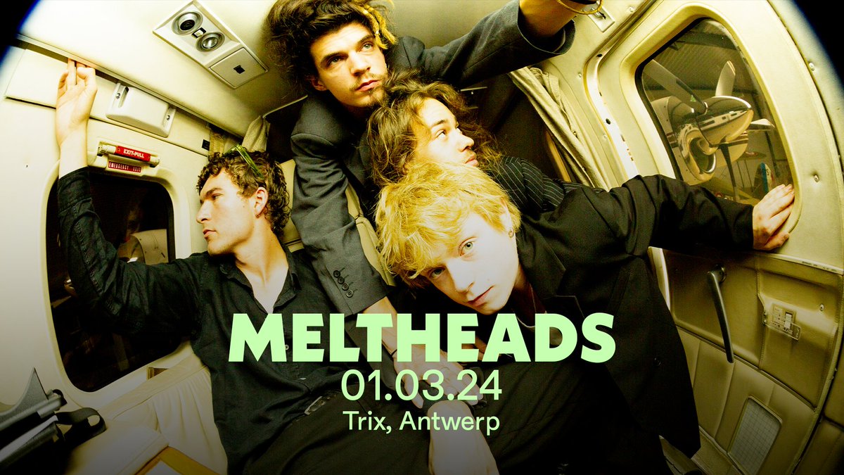 NIEUW - De jonge garagerockgoden van
<a href="/meltheads/">Meltheads</a> vieren op 1 maart 2024 hun debuutplaat ‘Decent Sex' met een groot, wild feest in Trix. 

/ Tickets nu te koop via bit.ly/Meltheads24_Tr…