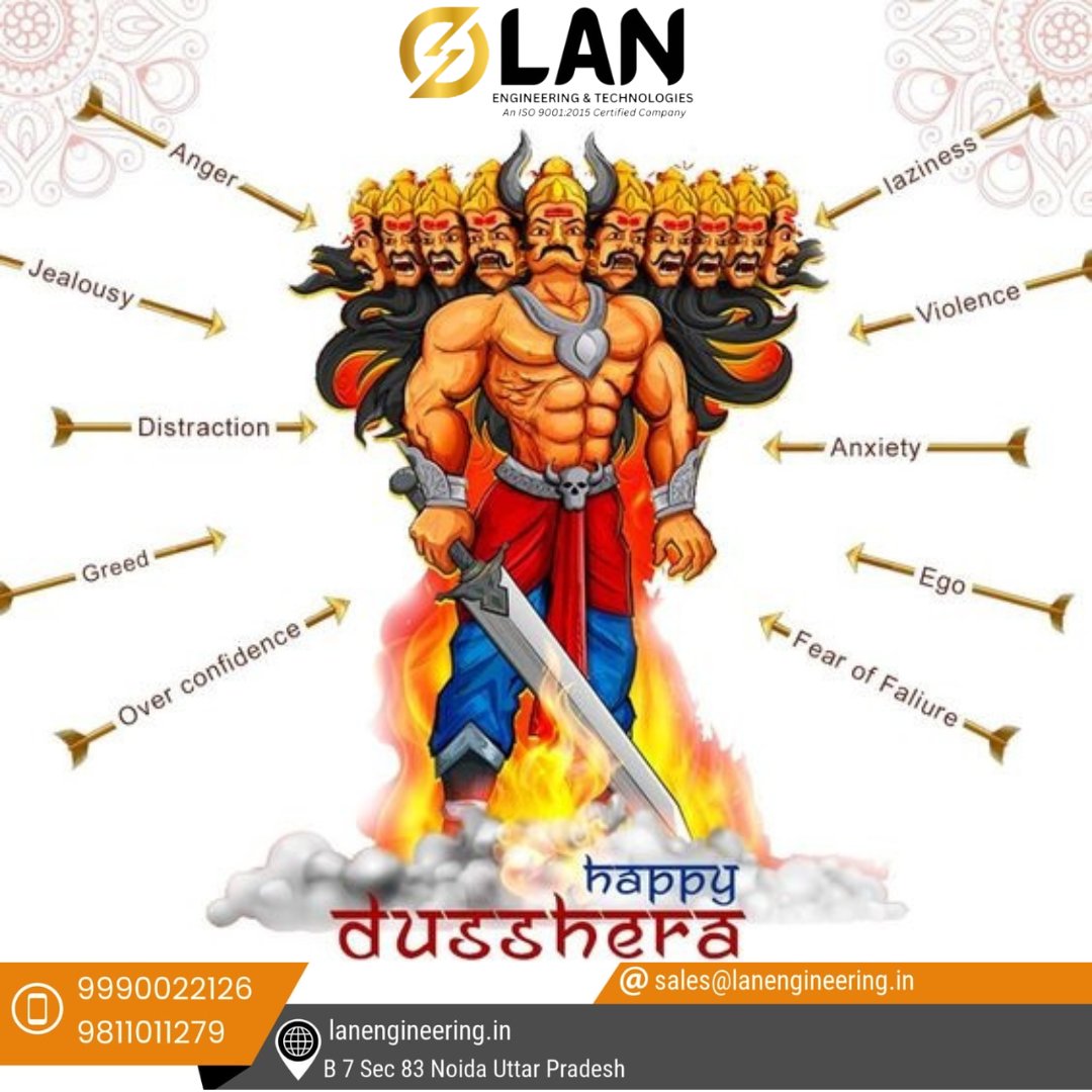 lan_enginering's tweet image. LAN - Engineering &amp;amp; Technologies Engineering &amp;amp; Technologies team wishes all of you a very Happy Dussehra!
#lan #LANENGINEERING
#dussehra2023
#dussehrafestival2023
#DussehraSpecial
#HappyDussehra
#indianfestival
#JaiSriRam
#navratrispecial
#Ram
#sriram