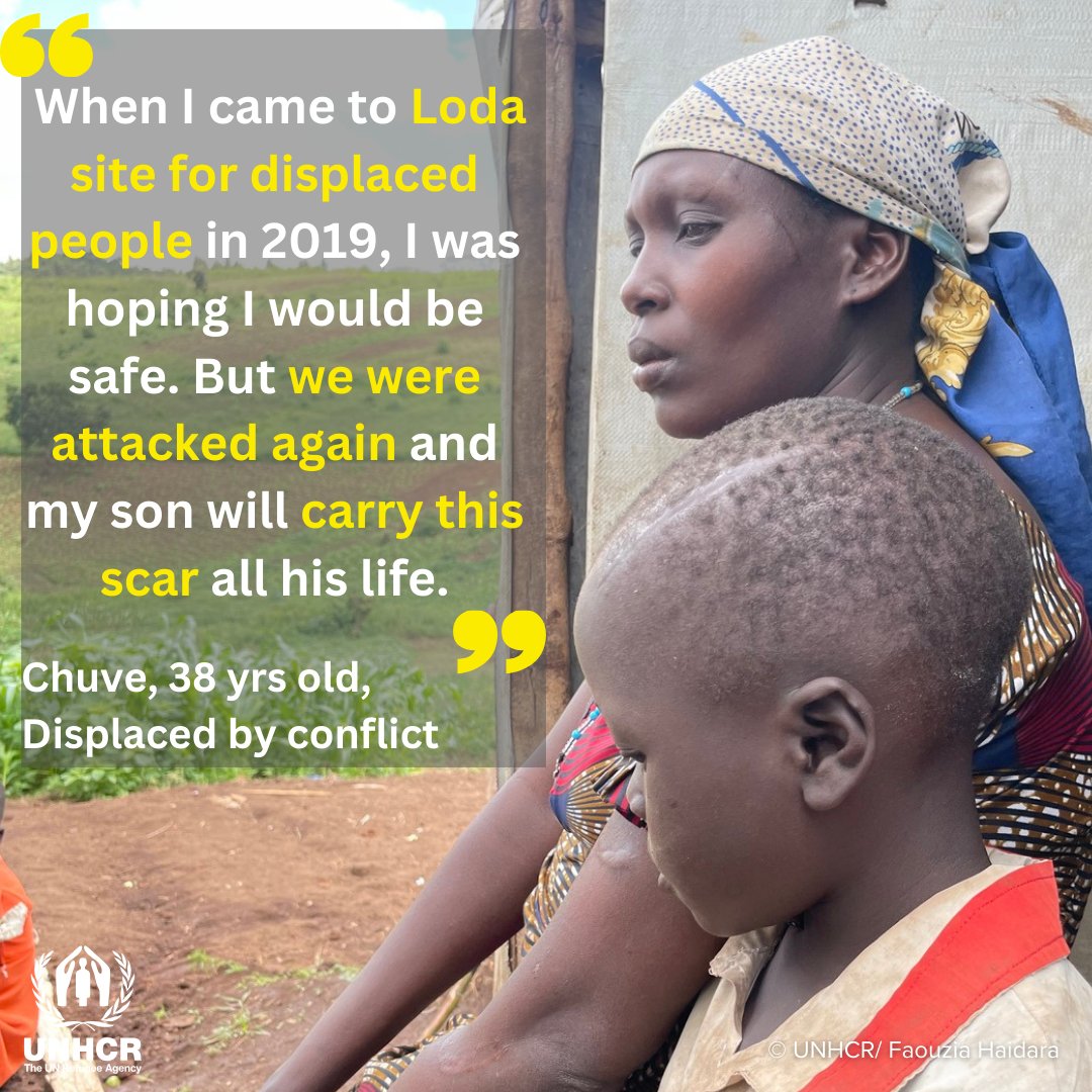 UNHCR_DRC's tweet image. 📍Ituri Province, #DRCongo 🇨🇩

⚠️In 2023, attacks by non-state armed groups targeting sites for displaced people have caused the deaths of at least 5⃣3⃣ people.

📢#UNHCR reiterates that displaced people and humanitarian actors are NOT a target.

#NotATarget