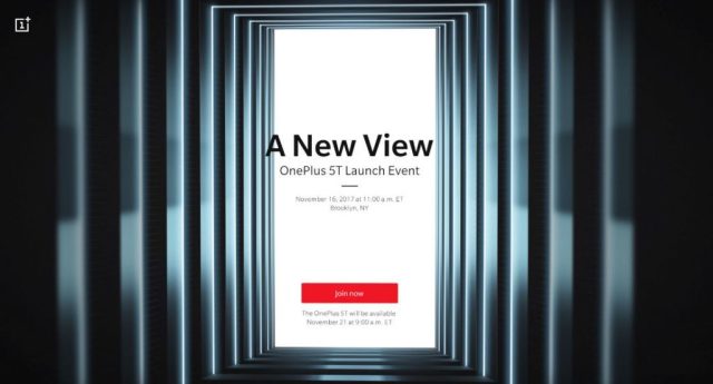 infolodge_net's tweet photo. OnePlus 5T Launch Event scheduled for November 16 https://t.co/wFhnY0bjeA https://t.co/b55tO4v8yt