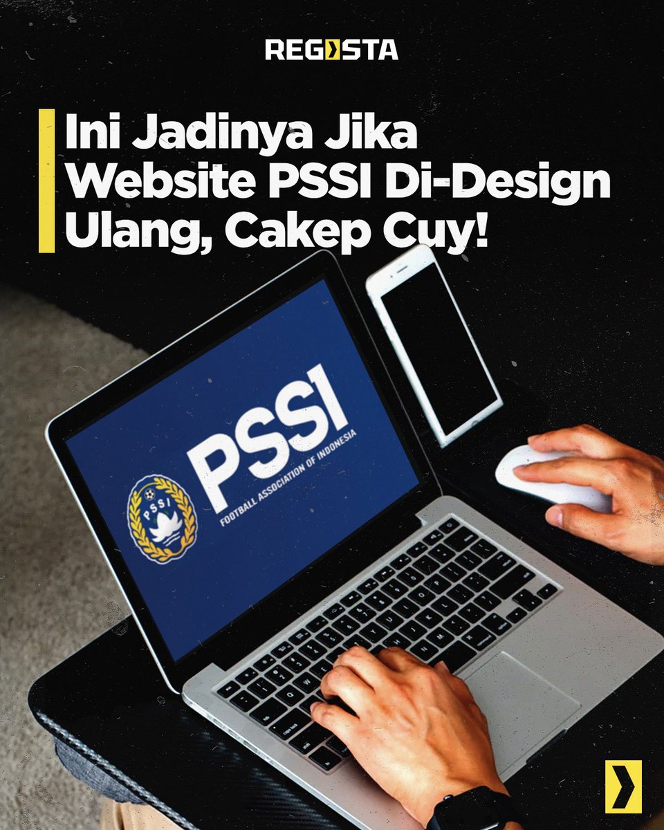 registaco's tweet photo. Bagaimana jadinya jika website PSSI di-design ulang? 🤔

Content creator UI Designer, Fini Charisa diminta untuk mendesain ulang website PSSI oleh followers-nya. Hasilnya jadi lebih bagus, deh! 

Videonya ada di bawah ya, guys~ https://t.co/aq32ZWqqyI