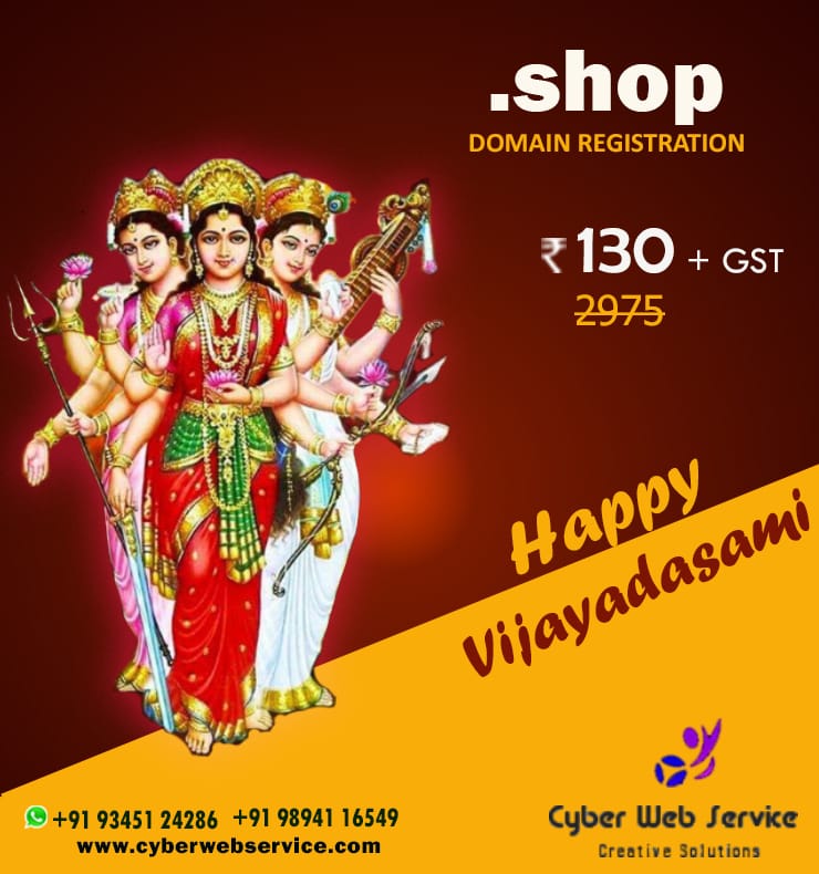 cyberwebservice's tweet image. cyberwebservice.com/domain-price-l…
#Dussehra #festival #FestivalOfVictory #dushera #webdevelopment #Webdesign #ai #DigitalMarketing #SEO #lifestyle #shop #mall #factory #business #socialmedia #DataAnalytics #ArtificialInteligence #tech #Asia #DigitalIndia #DurgaPuja #c #Python #javascript