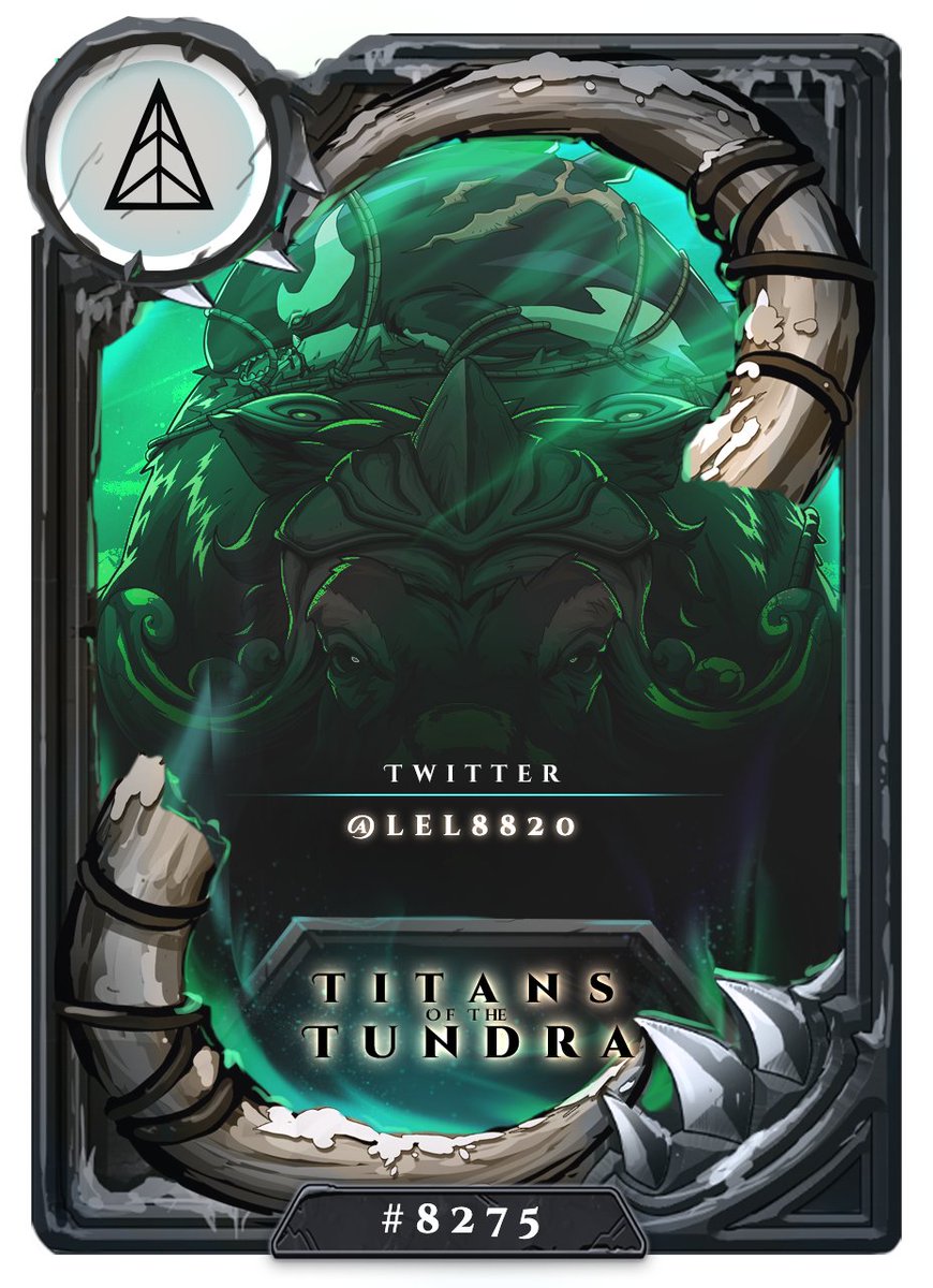 lel8820's tweet photo. Just submitted my entry to @Animalia_games! Look at this cool card I’ve got! #Animalia #NFTGame #TCG https://t.co/ySfEFCqEiV