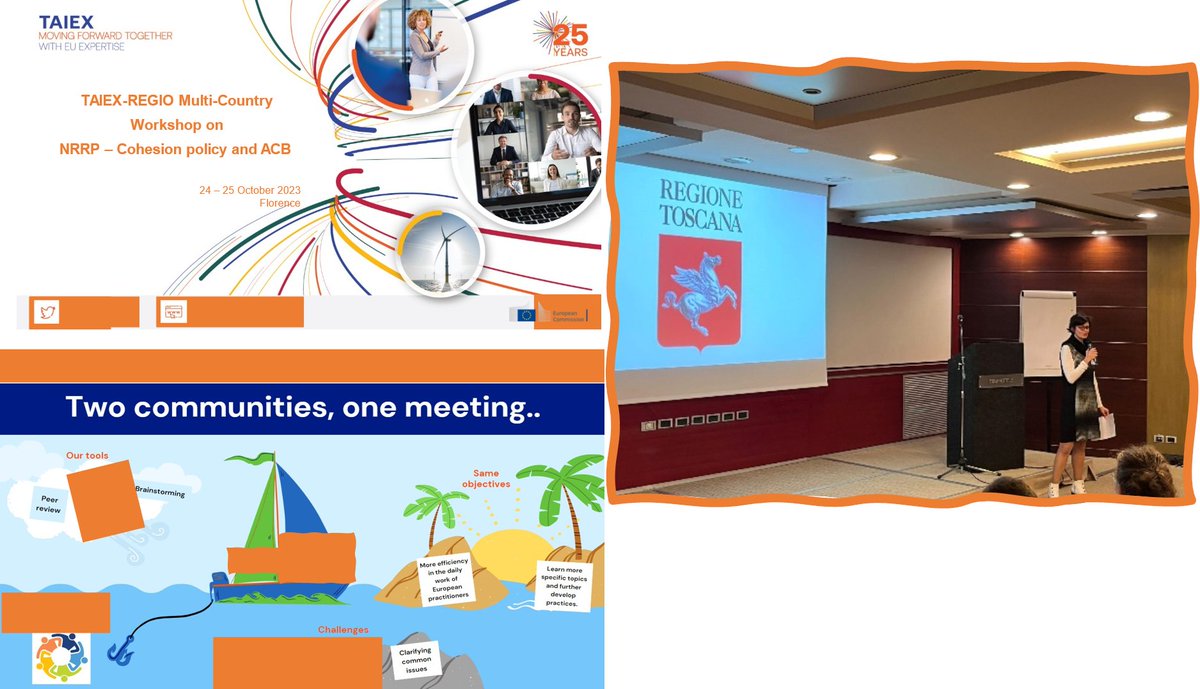 RegioCoP's tweet photo. 💪REGIO Peer2Peer Communities on #ACB and #NRRP-#Cohesion policy are ready to take off the 2days workshop in Florence!
Region Tuscany welcomed more than 70 practitioners and opened the works.
Stay tuned! https://t.co/wRkisdYNuN