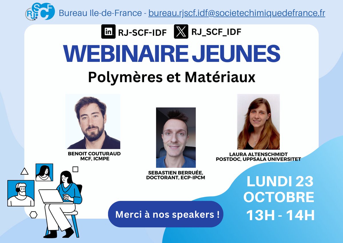 👏A huge thank you to our speakers from yesterday's webinar, and thank you to all attendees ! See you on December 5th for our next webinar !