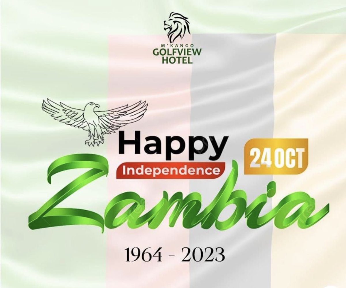 MkangoGolfview's tweet photo. We would like to join the nation as we celebrate 59 years of freedom while "Accelerating National Development through Equitable Distribution of resources" Happy Independence Day to you & we wish us all prosperity and good health.
#mkangogolfviewhotel #servingyouwithpride #hotels https://t.co/SK9FRBxNoO