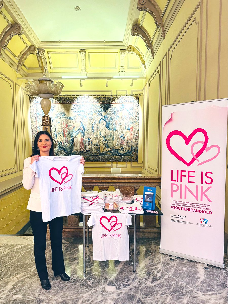 #lifeispink ottobre rosa per la prevenzione dei #tumori femminili <a href="/crpiemonte/">Cr Piemonte</a> <a href="/fpoirccs/">Proclama</a>
