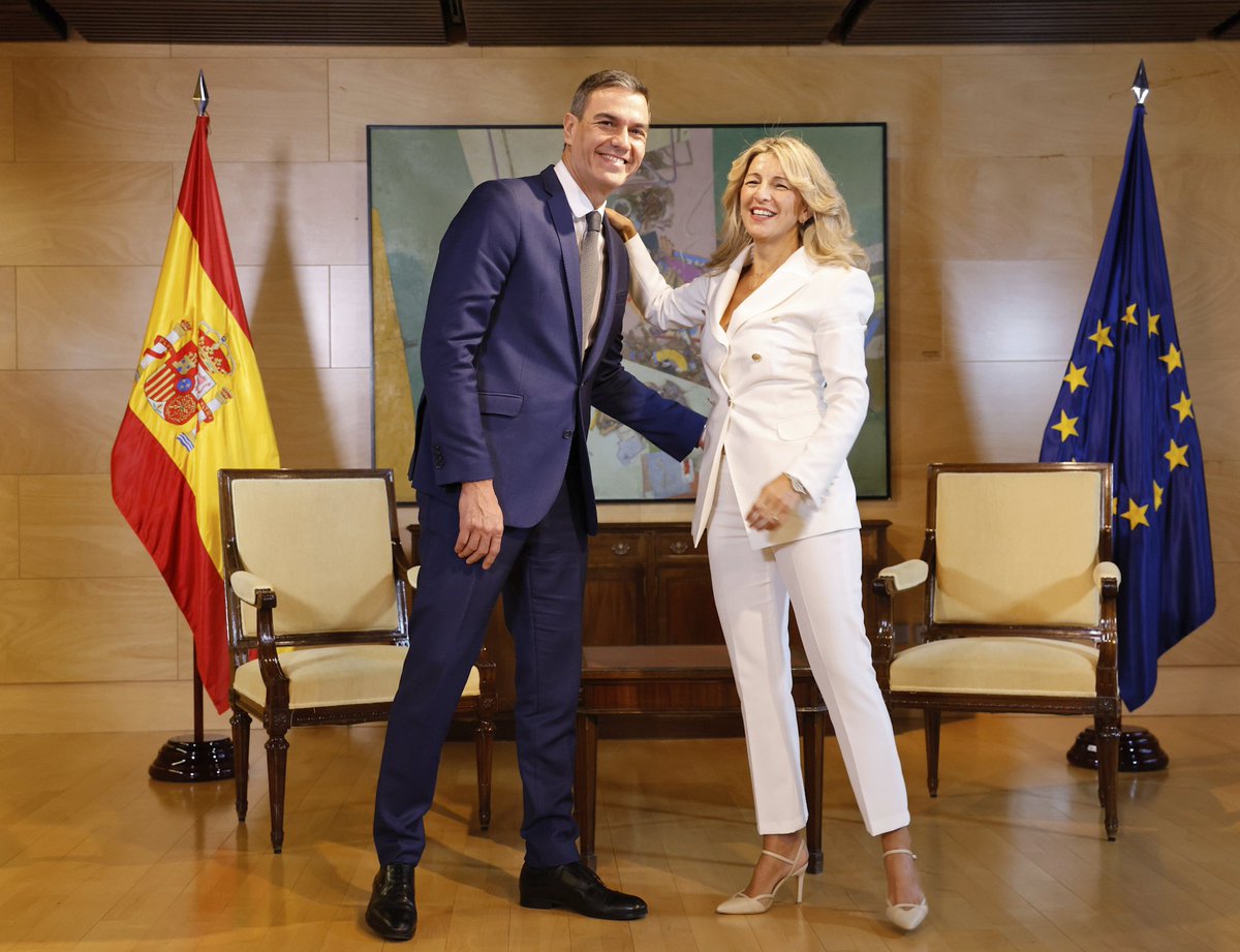 PSOE y Sumar negocian reducir la jornada laboral a 37'5 horas semanales sin rebaja salarial

📊 ¿Estás A FAVOR de la JORNADA de 37'5 horas?

🔃 SÍ
❤️ NO