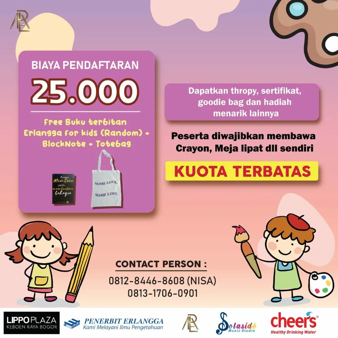 Lomba Mewarnai - Bogor
4 November 2023