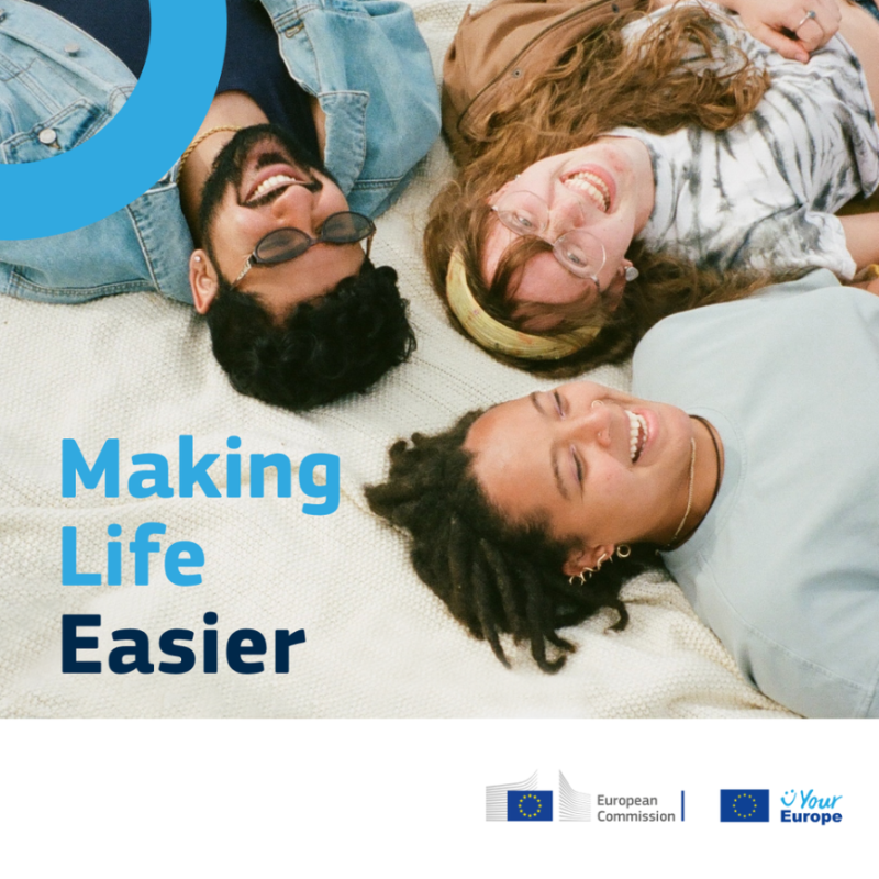 EU_DIGIT's tweet photo. Have you moved abroad recently to study or work?
Our #OnceOnly technical system will save time, money and effort to all who study, move or work in another EU country.
But we need you! 🙋♀️
Join #OnceOnly forums for citizens & share your experience 👉 https://t.co/T1Si7Pp6x3