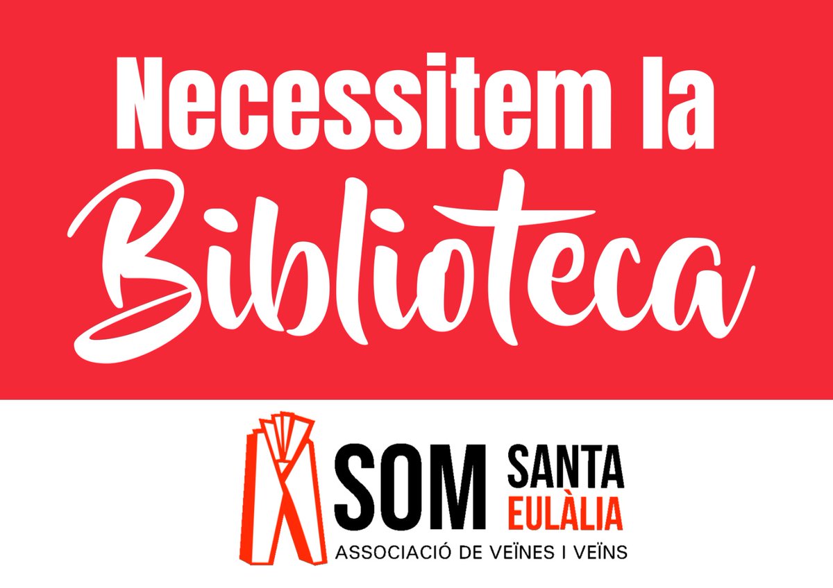 AVVSomSEulalia's tweet photo. Nova etapa: poques novetats, vells incompliments.

1a reunió amb la nova Regidora del Districte III i el nou Tinent d'Alcaldia de l'Àrea de Manteniment i Serveis.
https://t.co/EEYwExkCc5

#PoliesportiuGasòmetre
#NecessitemlaBiblio
#ParcAlhambra
#ParcPalmeres
...

#SomSantaEulàlia https://t.co/oKVBJoMe3L