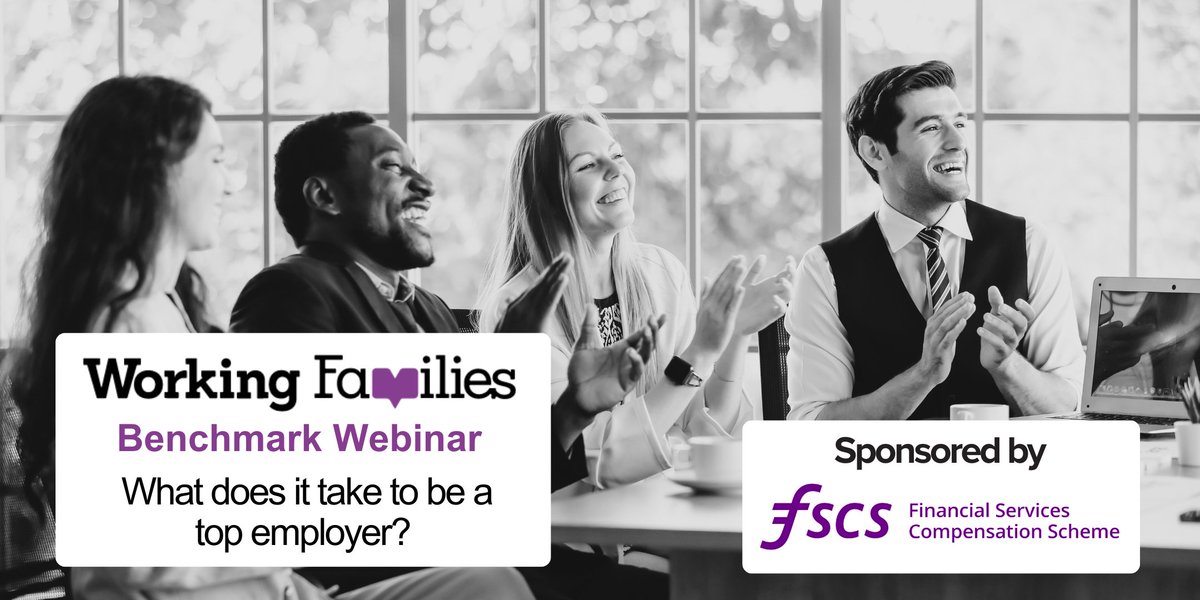 Do you know what it take to be a top employer? Join us along with our webinar sponsors @fscs for the launch of this year's Benchmark report. 9 November | 11am-12pm loom.ly/NUhOPdU