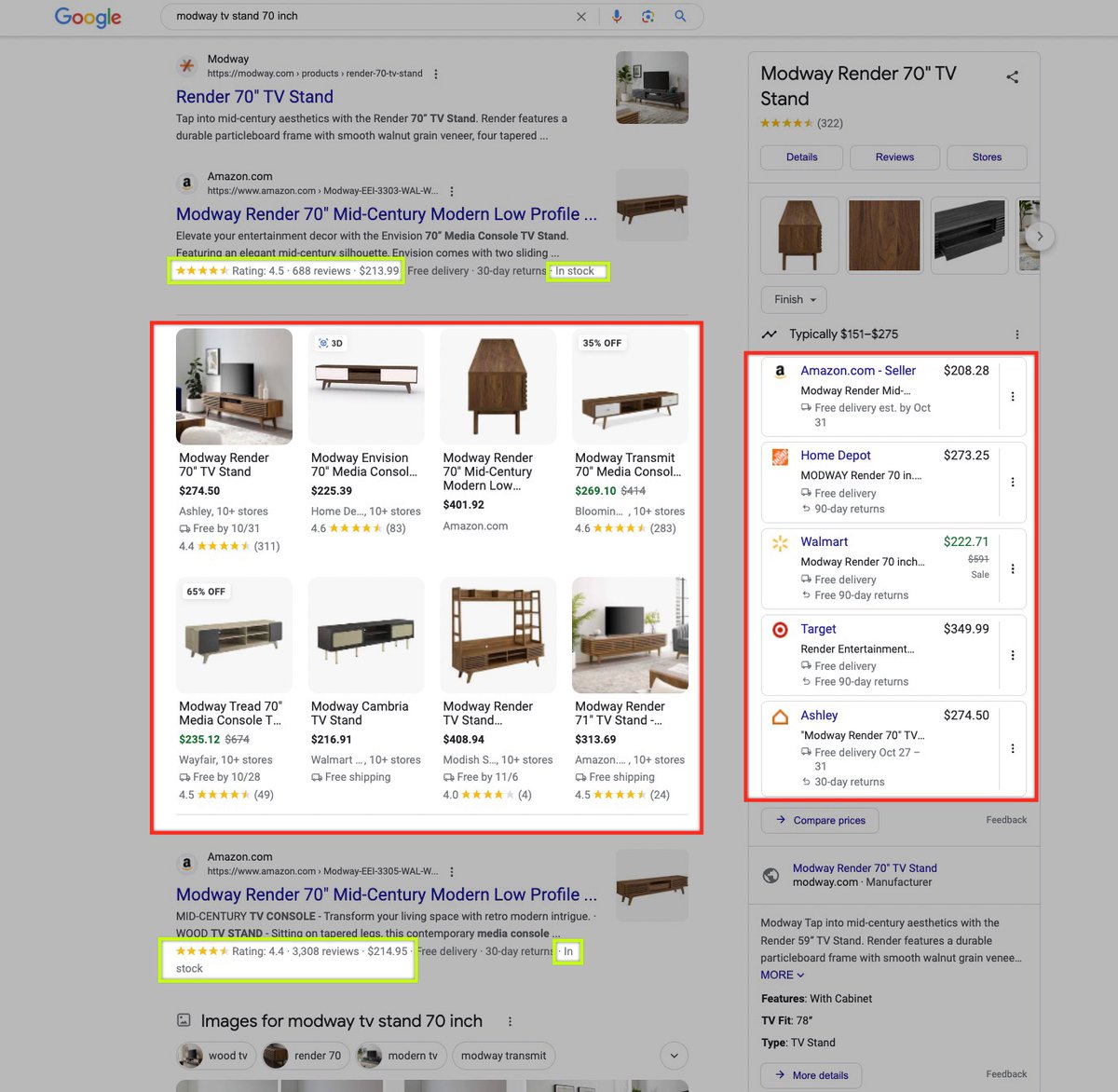 This is a very important aspect of operating an eCommerce store on Google that I just encountered while working with a client.

If you're using AggregateOffer in your product structured data, then you need to be aware of the downsides of this approach.

When using Offer in your