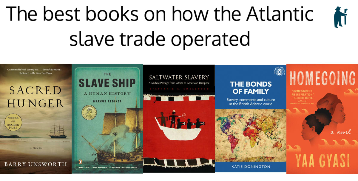 Here's a list of some of my favorite books on the trans-Atlantic slave trade that I produced for @Shepherd_books, including works by @KatieDonington and @MarcusRediker: shepherd.com/best-books/how…