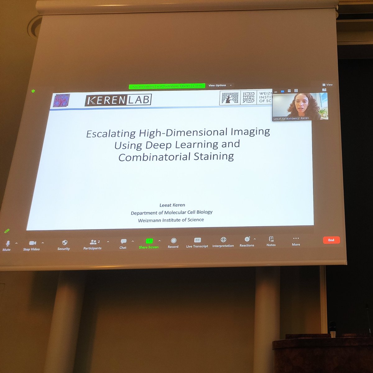 Exciting morning session at #CytoData2023 starting with @leeat_keren 's amazing talk on combinatorial multiplexing (thanks for joining remotely despite the awful circumstances!) We sticked to tissue images with @tanevski and explored cell phenotyping with @jccaicedo